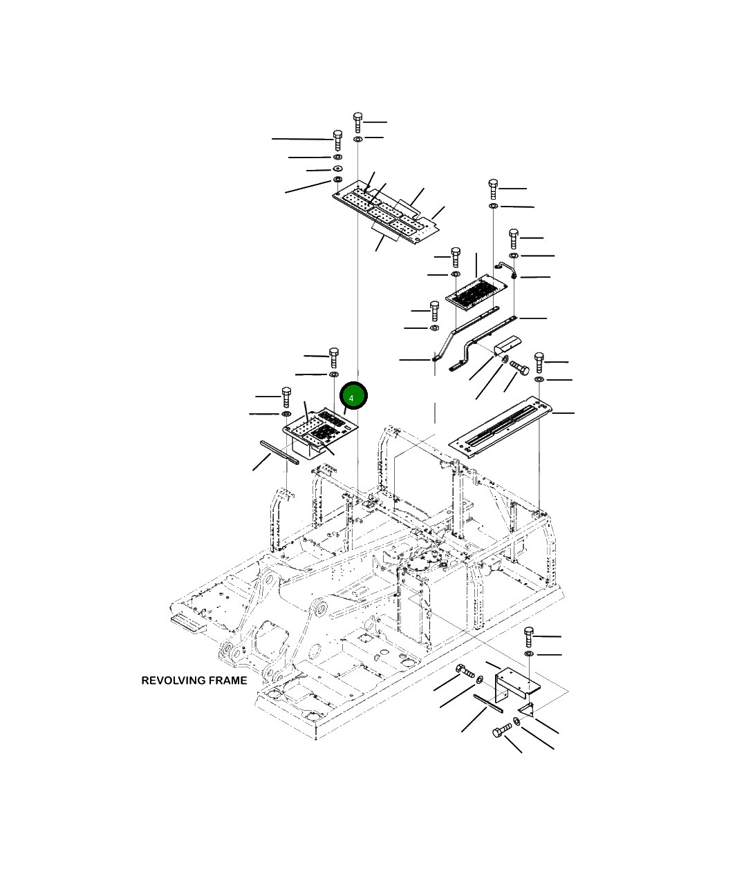 Крышка 207-54-41611 Komatsu