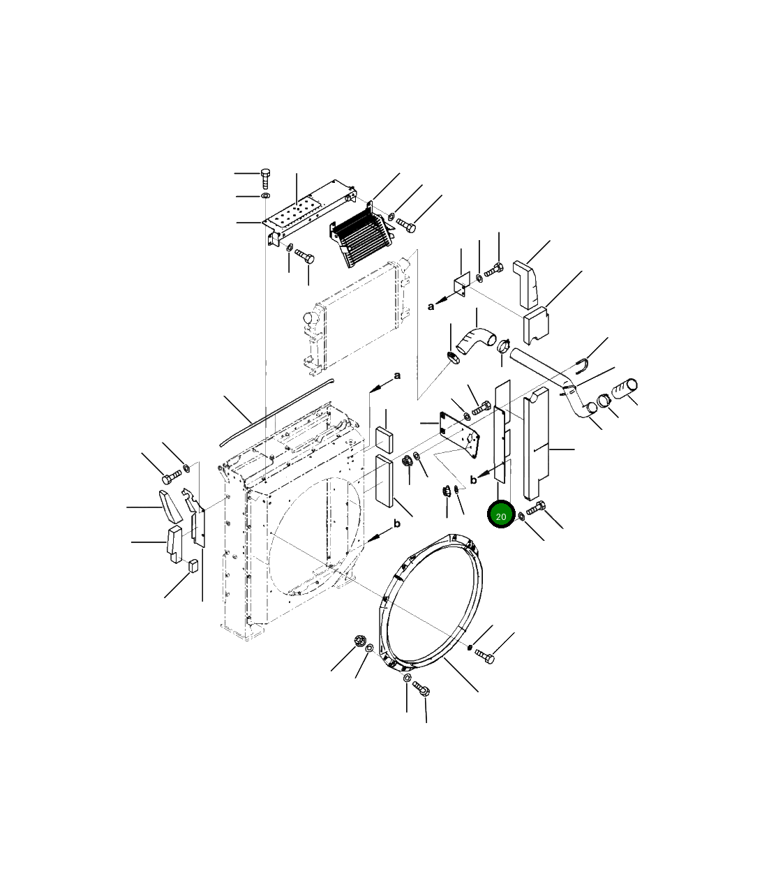 Крышка 207-03-41770 Komatsu