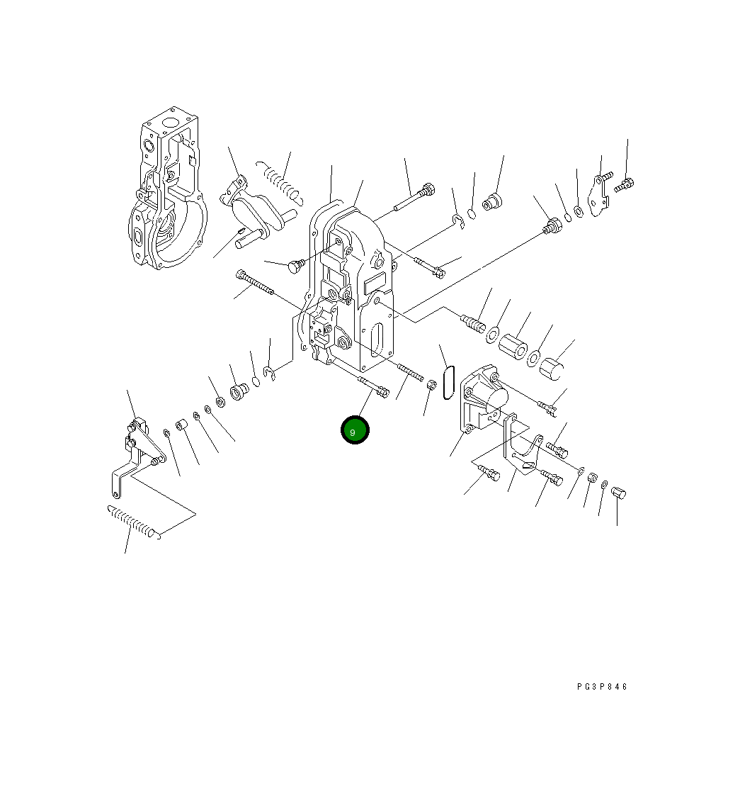Болт DK020106-3840 Komatsu