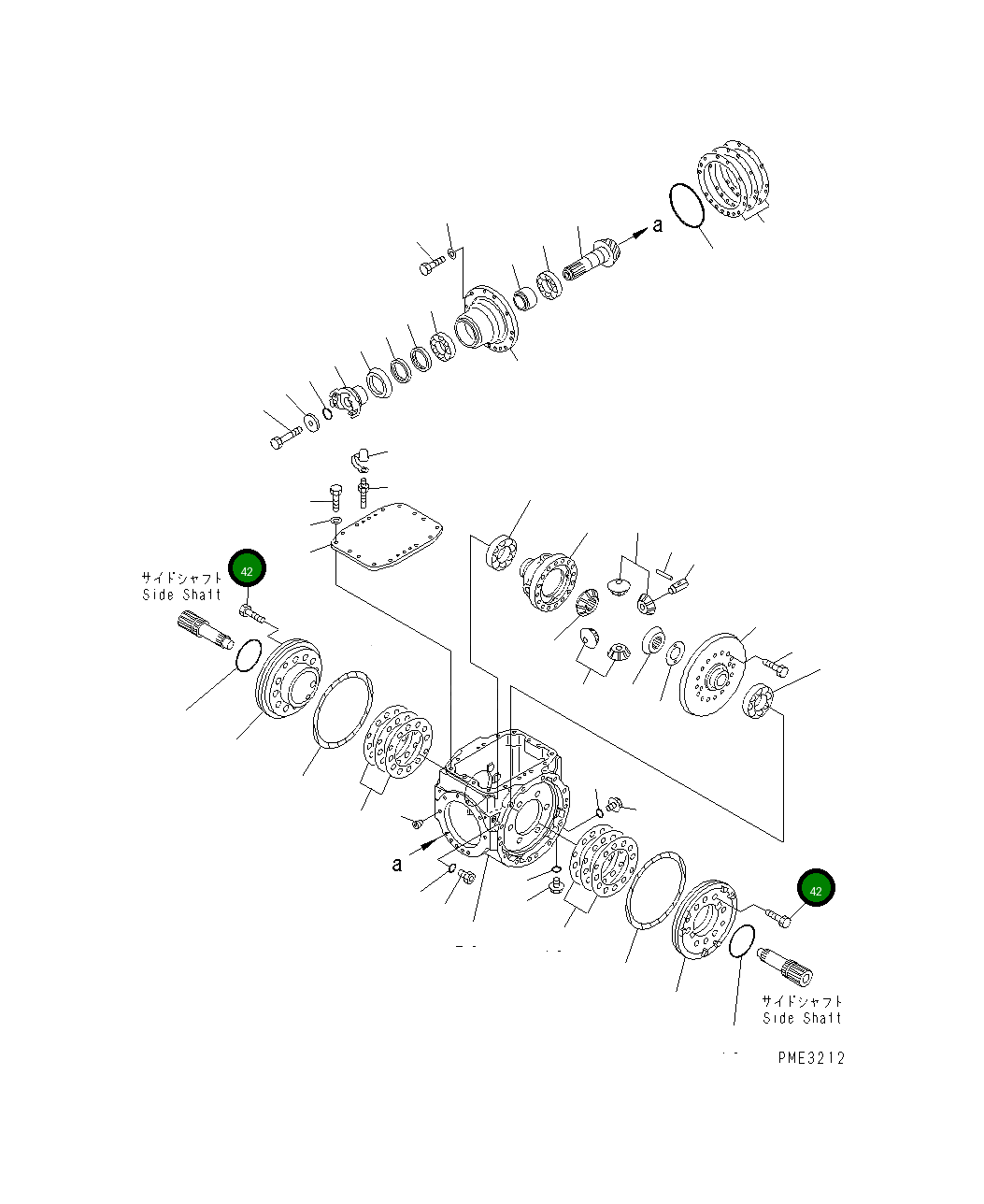 Болт 01010-32130 Komatsu