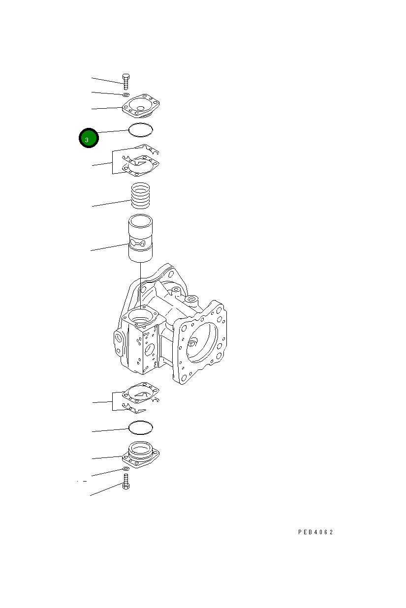 Кольцо уплотнительное (O-Ring) 07000-B2075 Komatsu