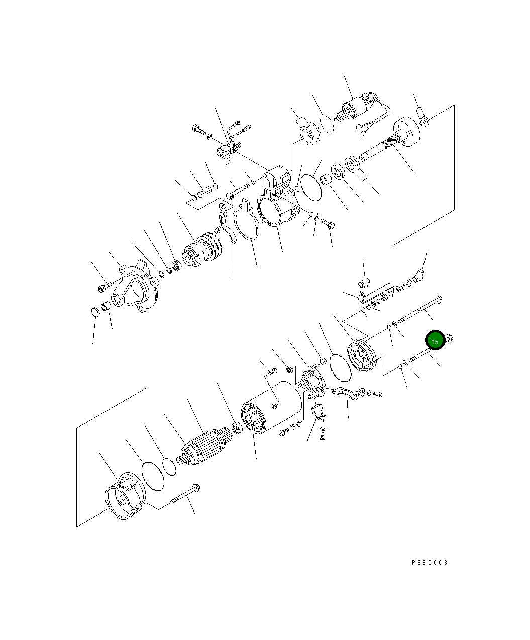 Болт SD5010-23350X0 Komatsu