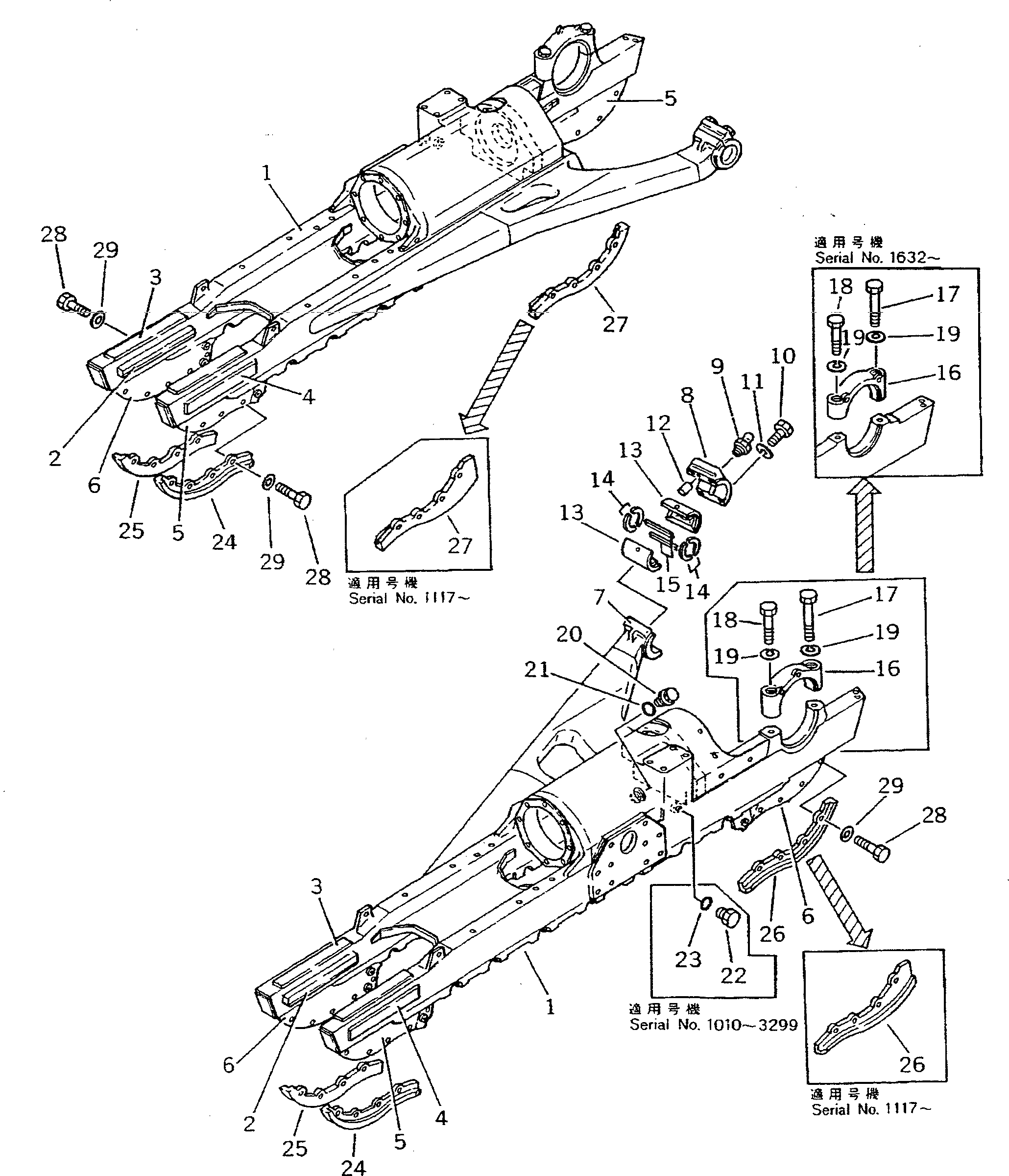 Болт 195-09-18111 Komatsu