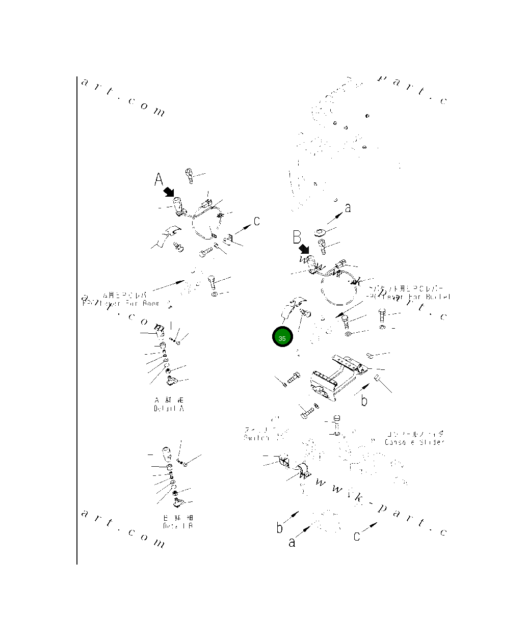 Крышка 423-43-58690 Komatsu