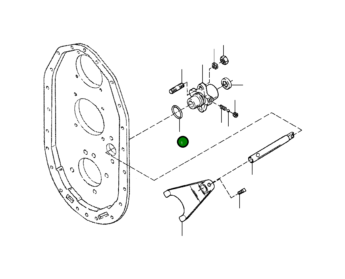 Кольцо уплотнительное (O-Ring) 27 358 Komatsu