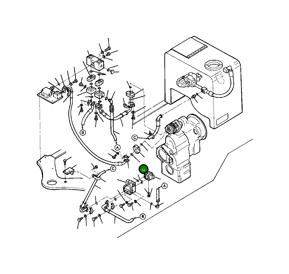 Кольцо уплотнительное (O-Ring) 07000-31032 Komatsu