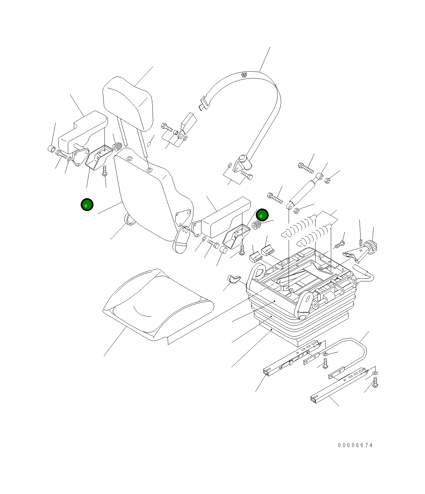 Крышка 423-57-H0P08 Komatsu