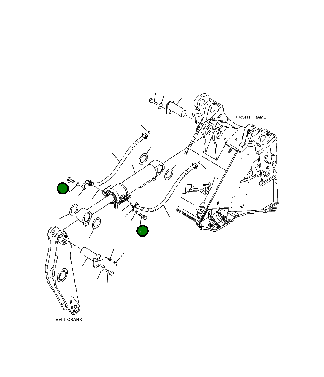 Болт 07372-81245  Komatsu