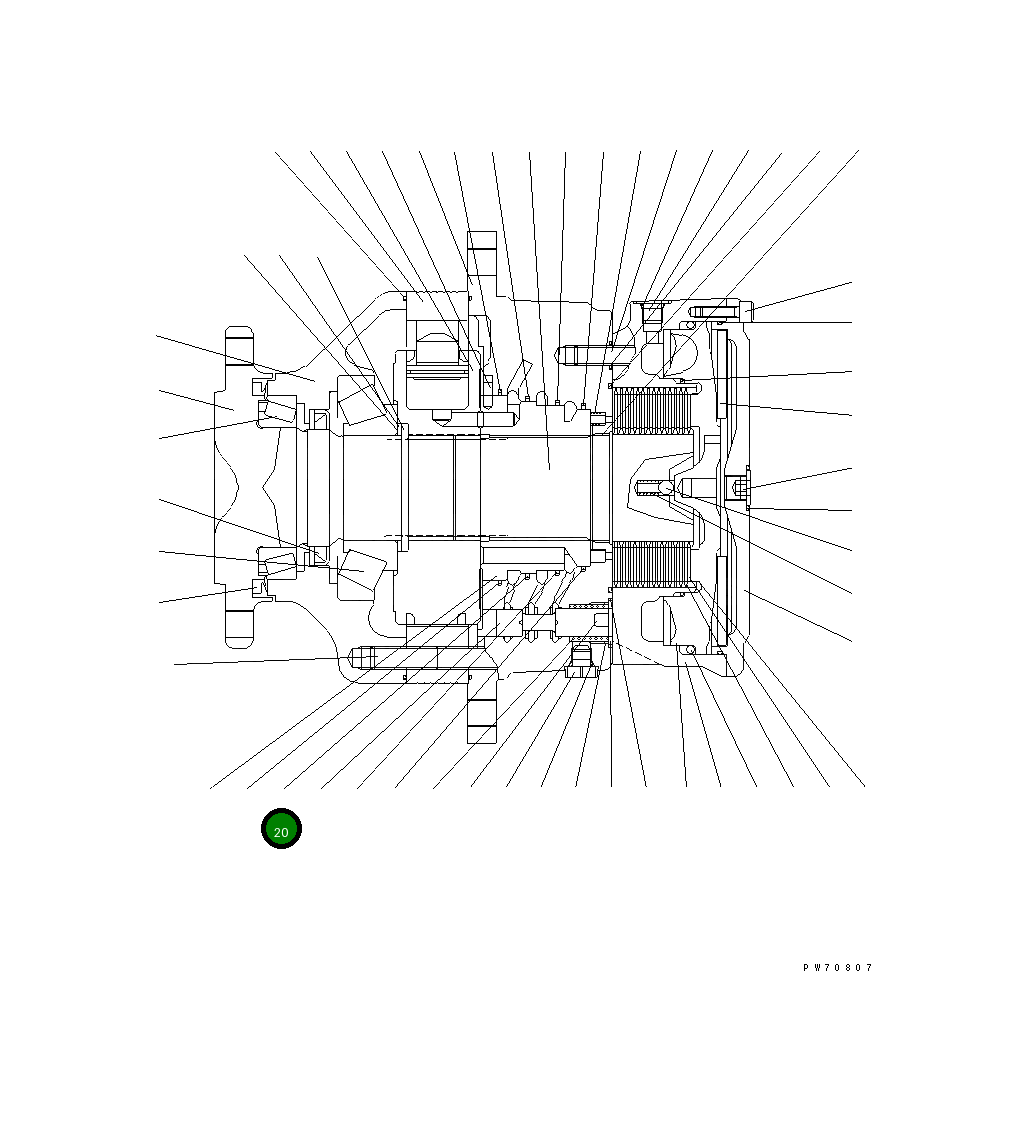Кольцо уплотнительное (O-Ring) 258-81-53190  Komatsu