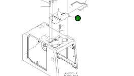 Крышка 415-Z03-2511 Komatsu