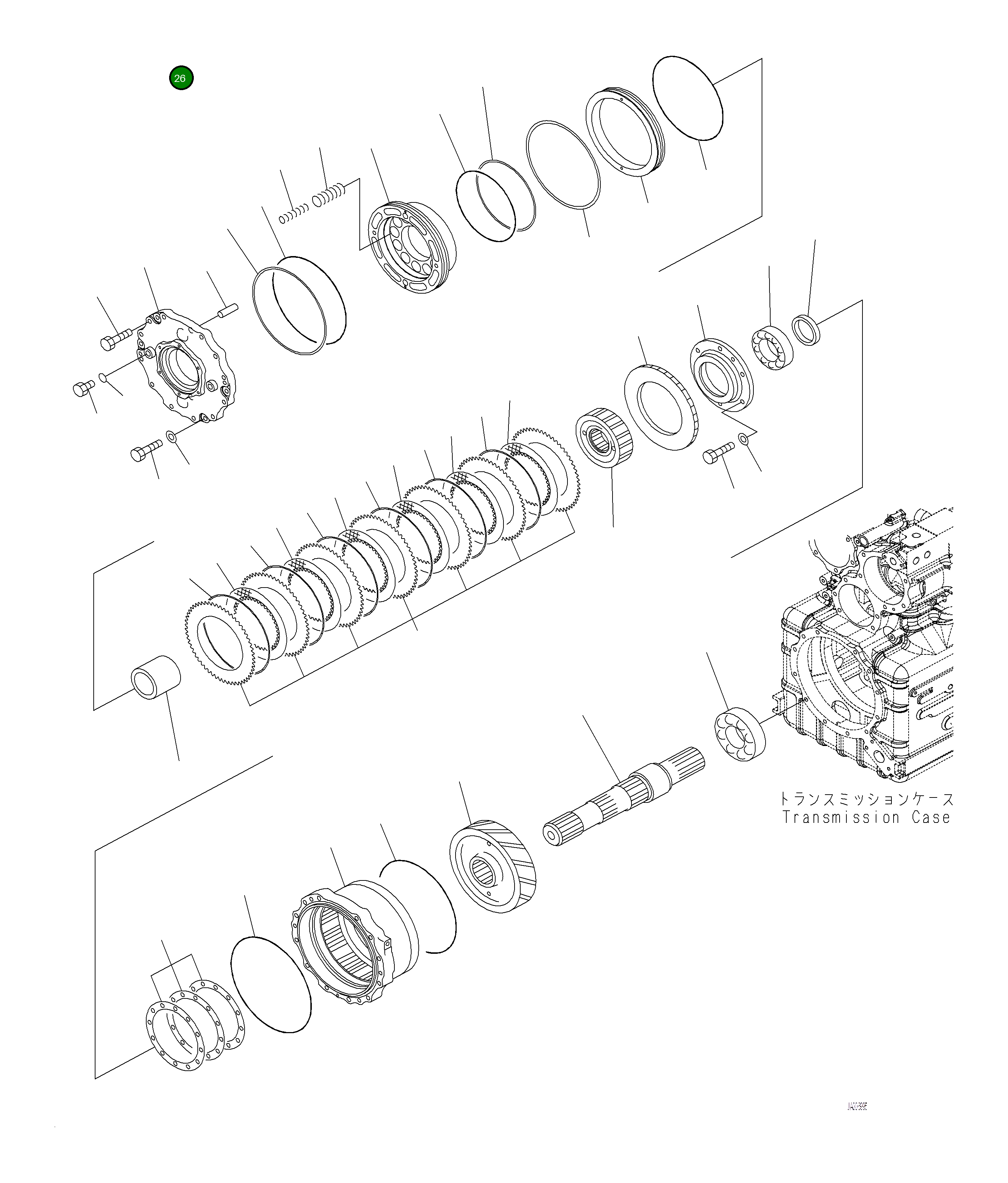 Кольцо уплотнительное (O-Ring) 07000-A6220  Komatsu
