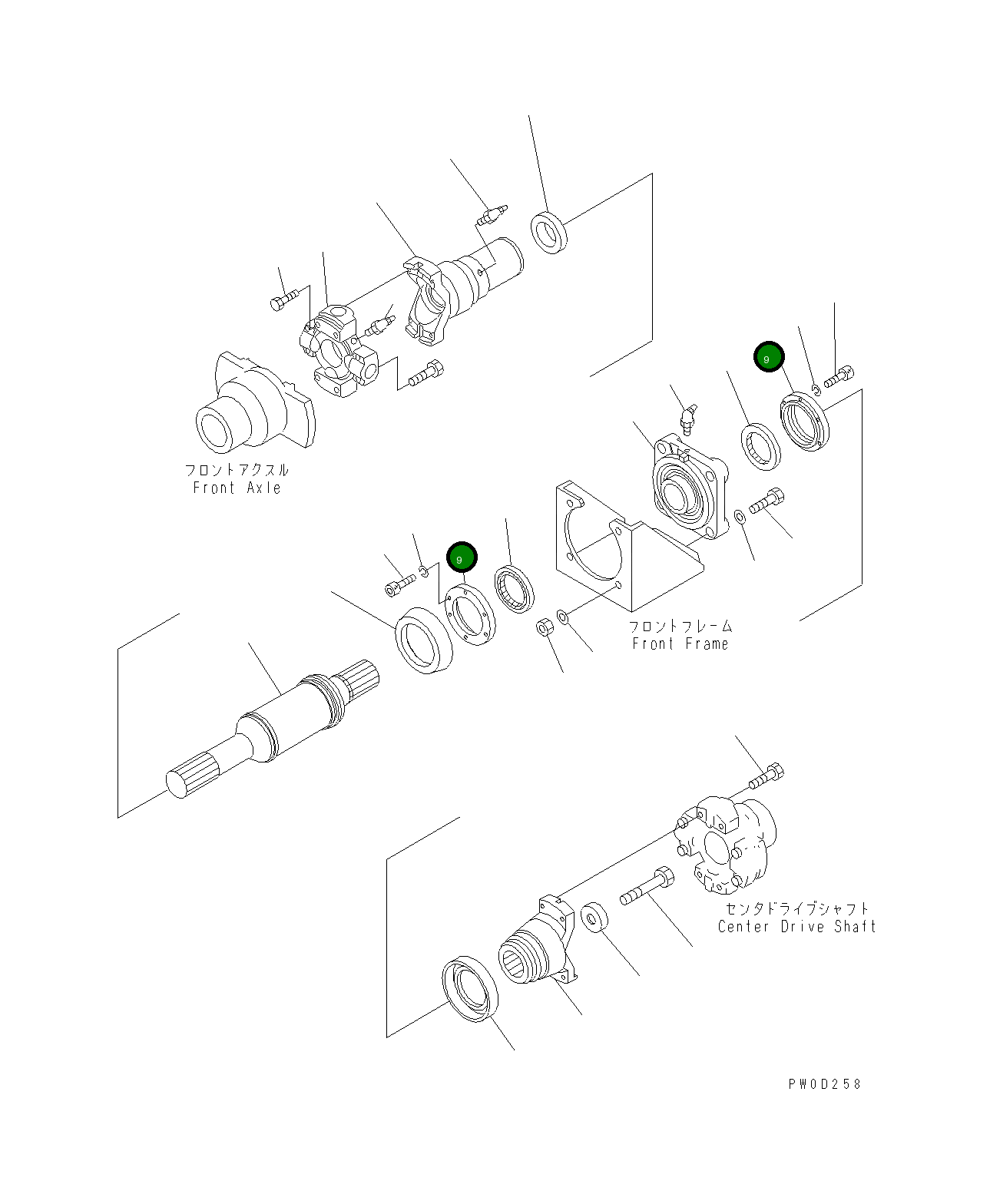 Крышка 421-20-15630 Komatsu