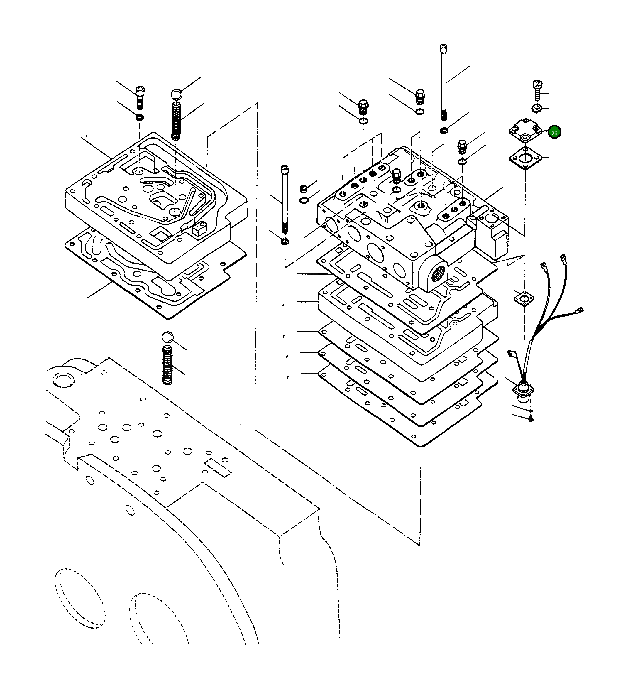 Крышка 3072888M1  Komatsu