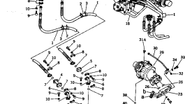 Трубка 208-62-14510 Komatsu