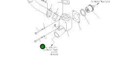 Болт 02010-70689 Komatsu