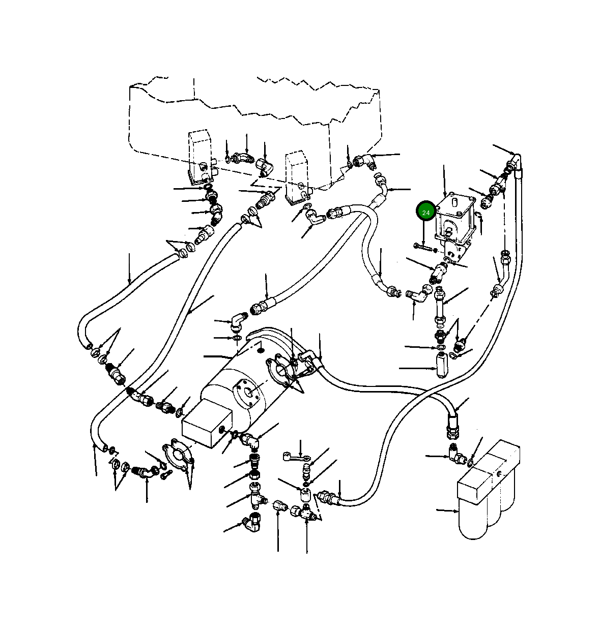Болт 82 064 Komatsu