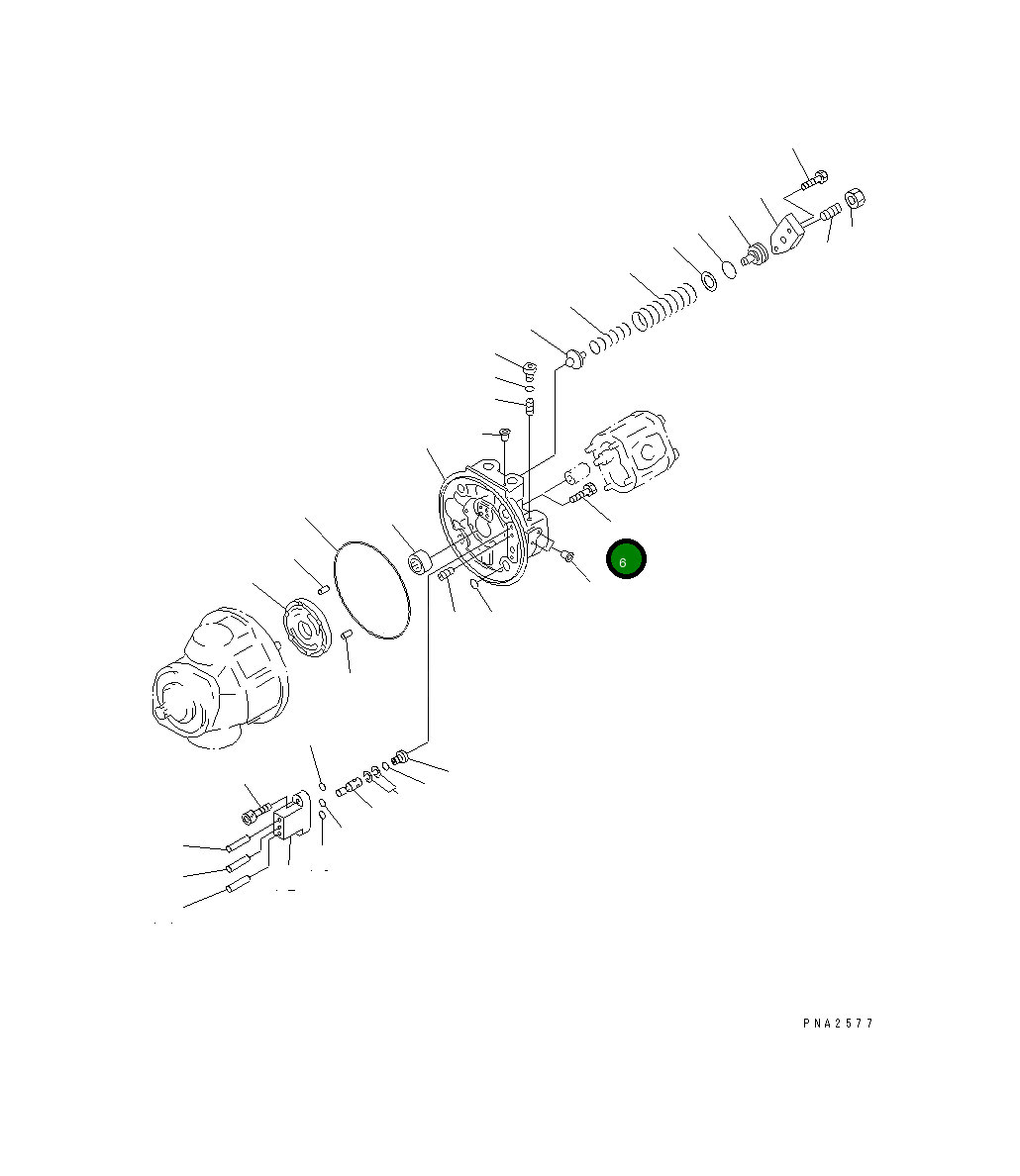 Болт UC1301651003  Komatsu