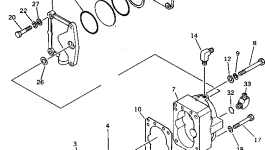 Вал CU100217 Komatsu
