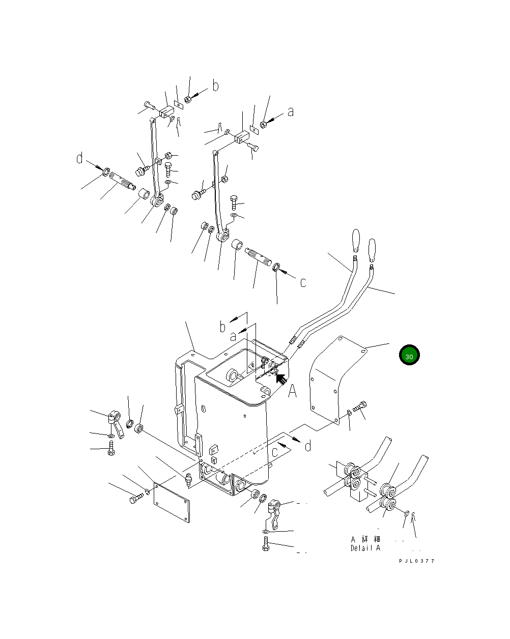 Крышка 176-43-41950 Komatsu