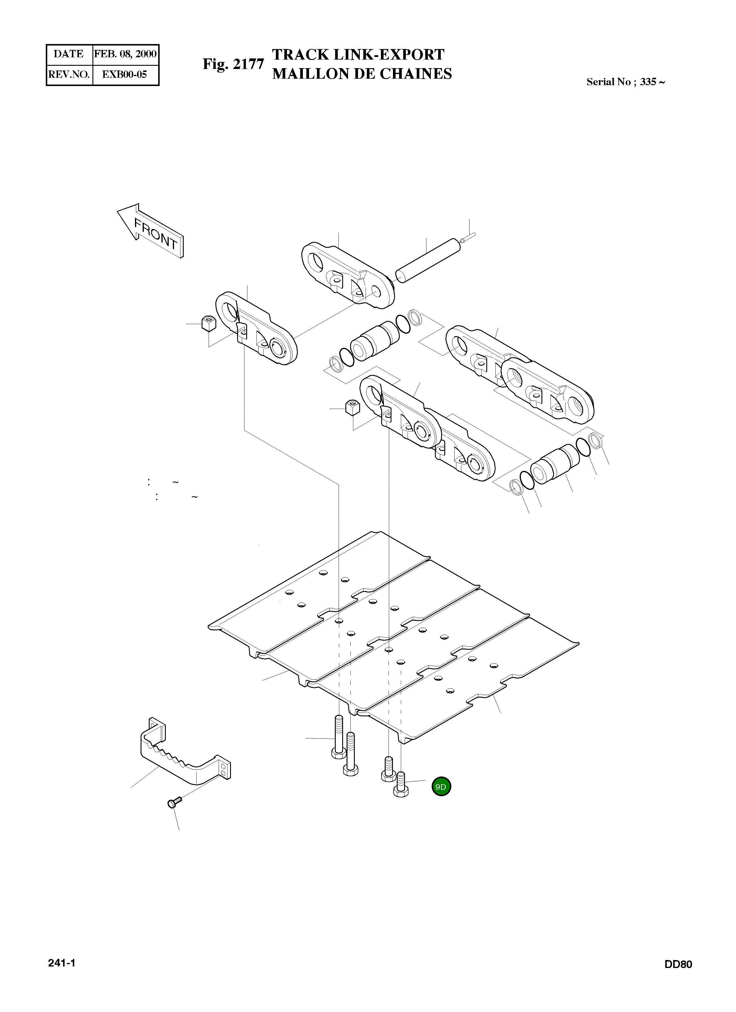 Болт 120-00079 Komatsu
