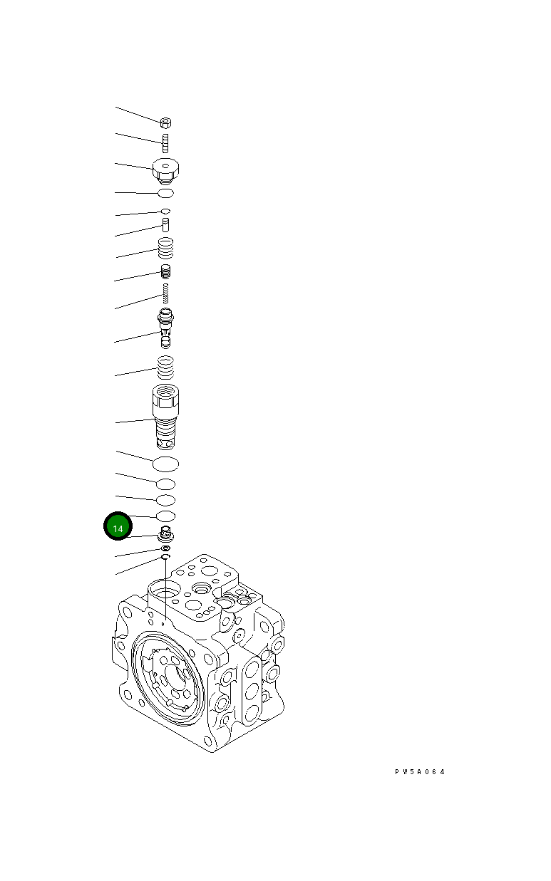 Кольцо уплотнительное (O-Ring) 720-2M-15830 Komatsu