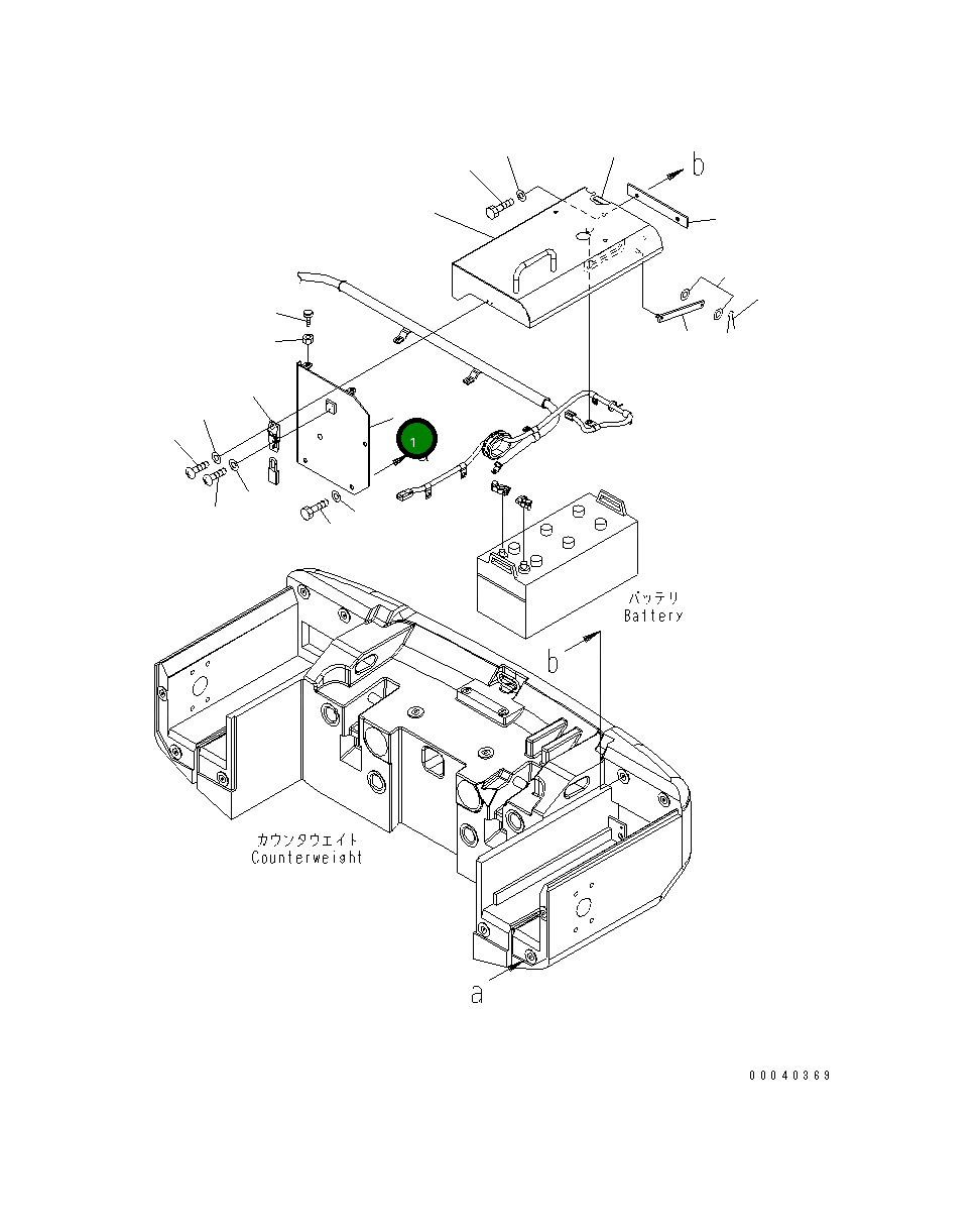 Крышка 423-06-44550 Komatsu