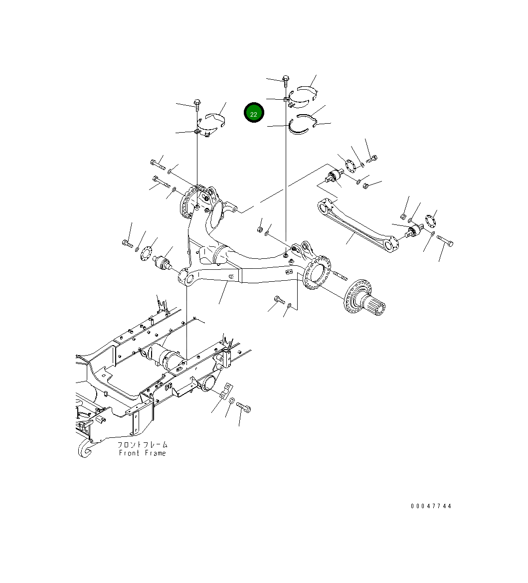 Крышка 56D-50-11310 Komatsu