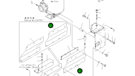 Крышка 6155-11-8850 Komatsu