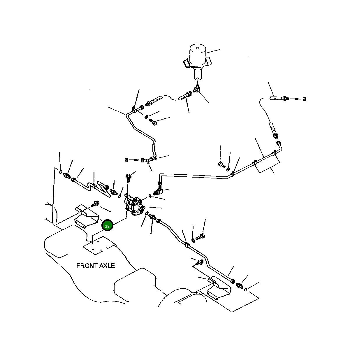 Крышка 423-35-11242 Komatsu