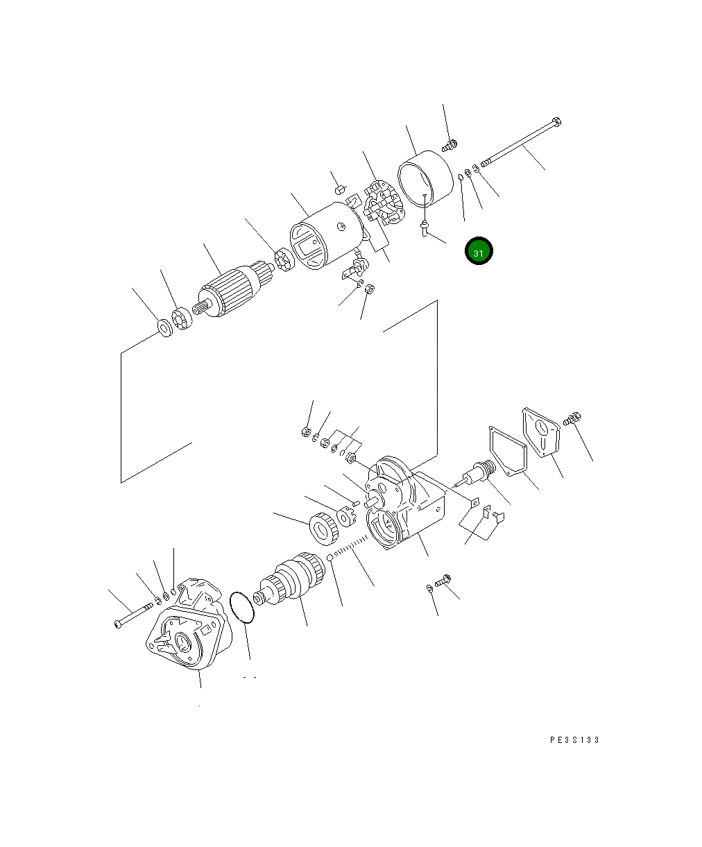 Кольцо уплотнительное (O-Ring) ND90804-10050 Komatsu