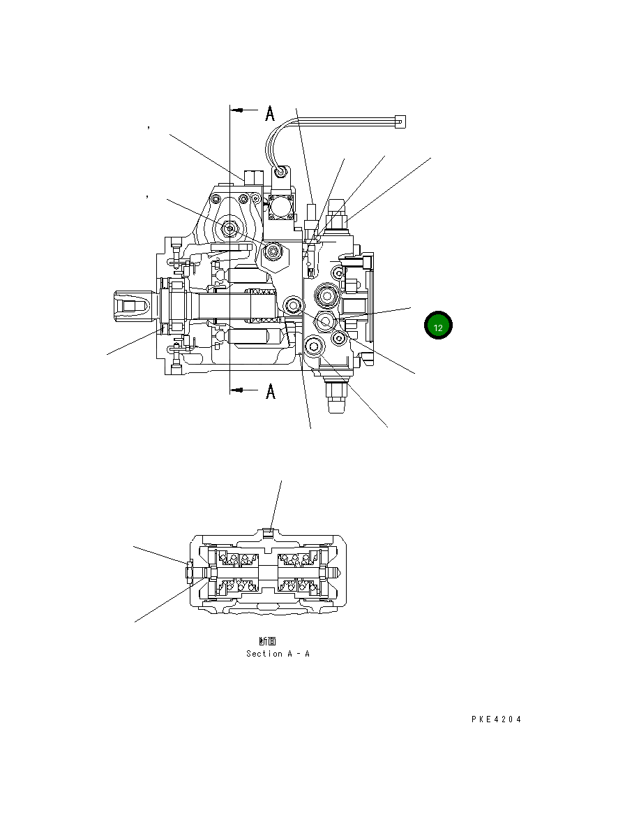 Кольцо уплотнительное (O-Ring) 22T-60-14130 Komatsu