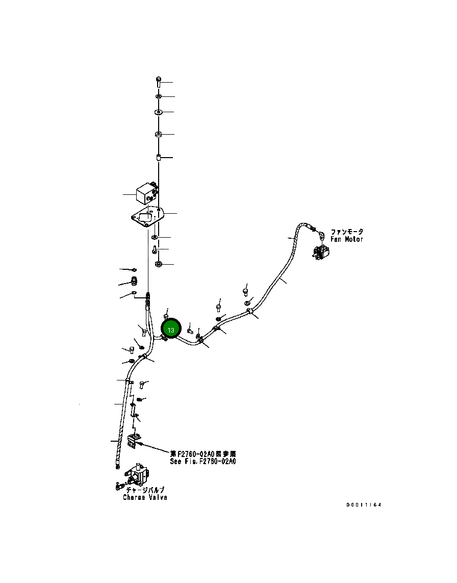 Кольцо уплотнительное (O-Ring) 419-18-B1030 Komatsu