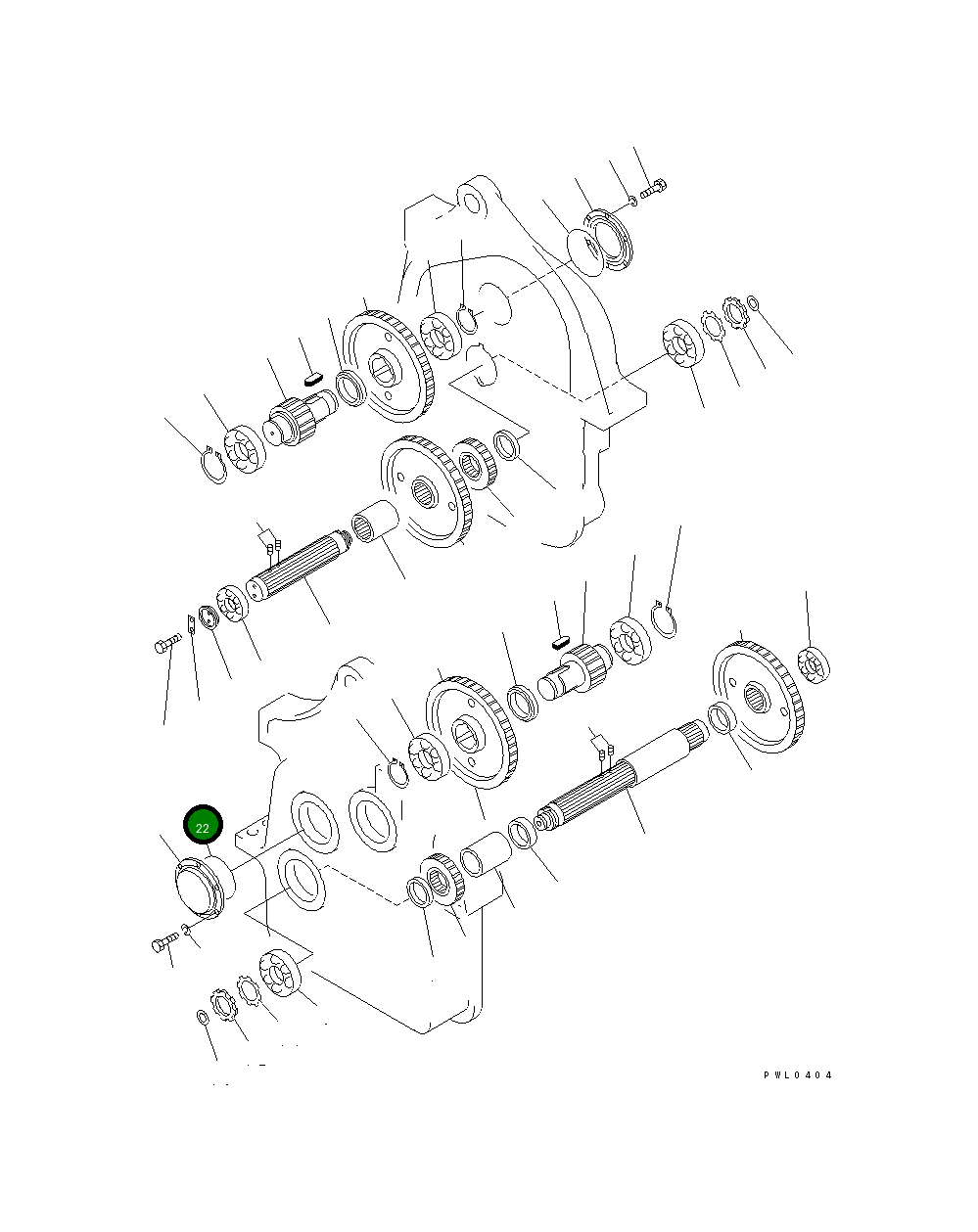 Кольцо уплотнительное (O-Ring) 07000-45170 Komatsu