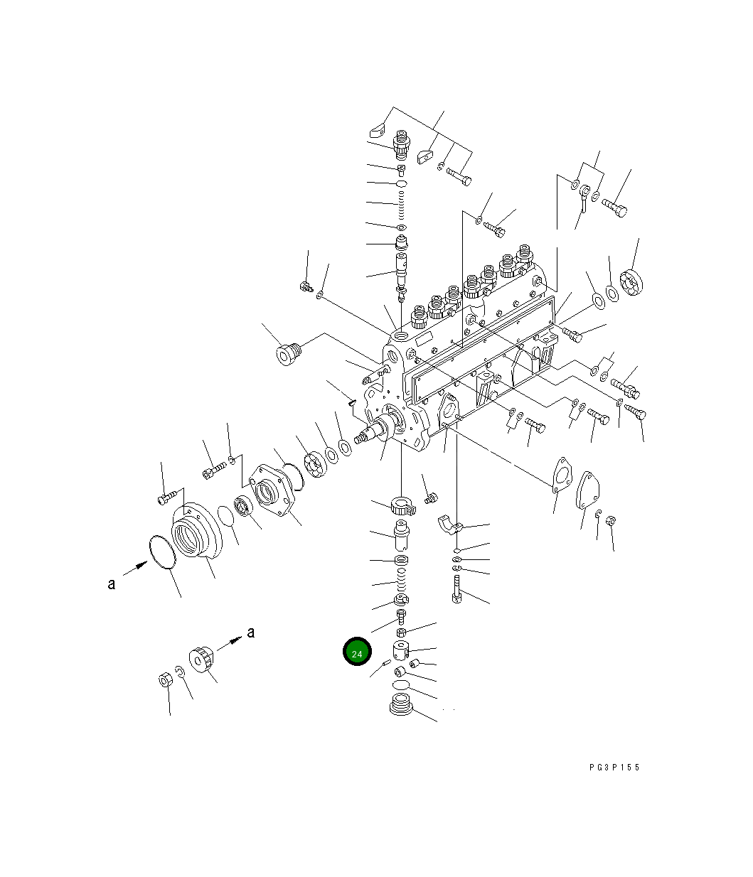 Болт DK133202-0100 Komatsu
