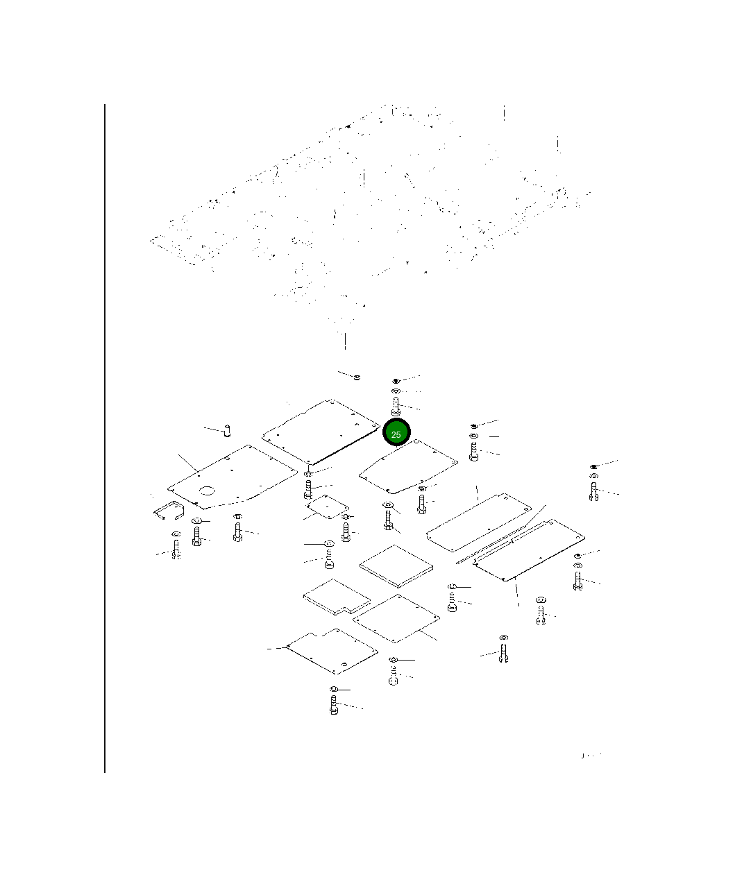 Крышка 2A5-54-11171 Komatsu