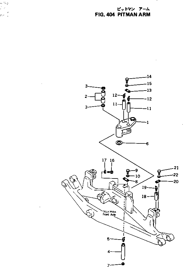 Болт 232-27-51640  Komatsu