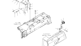 Крышка 17A-54-28691 Komatsu