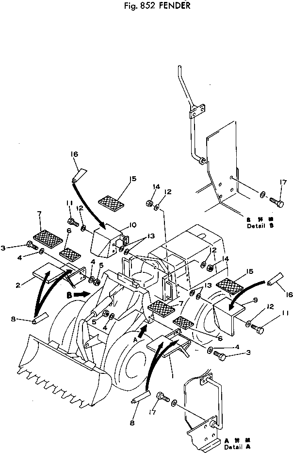 Болт 382-024864-1 Komatsu