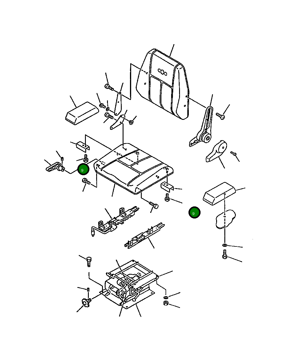 Болт 423-57-11460 Komatsu