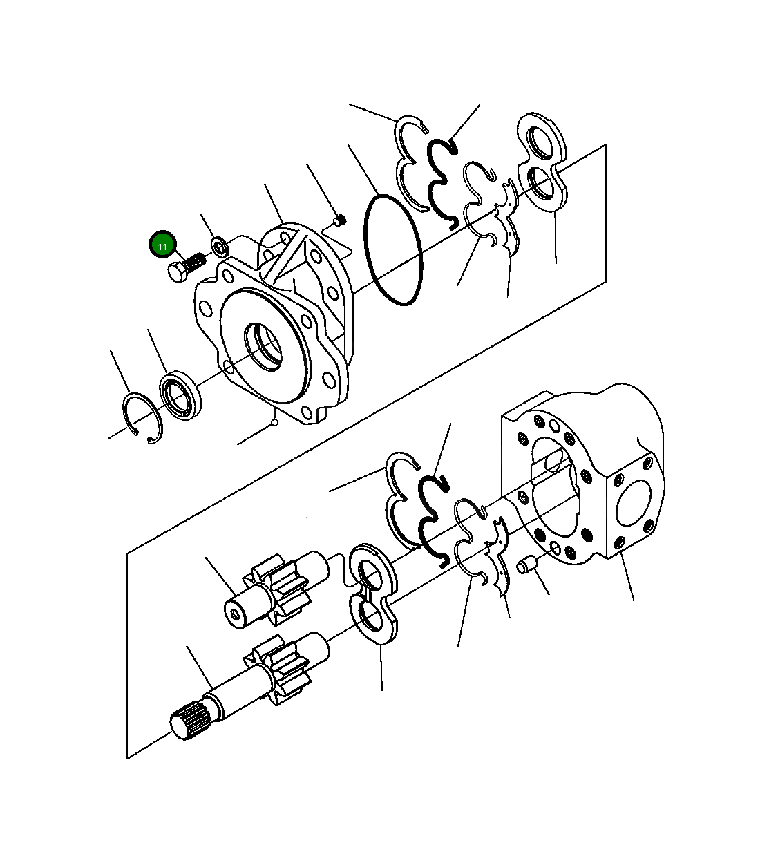 Болт 425-16-A1320 Komatsu