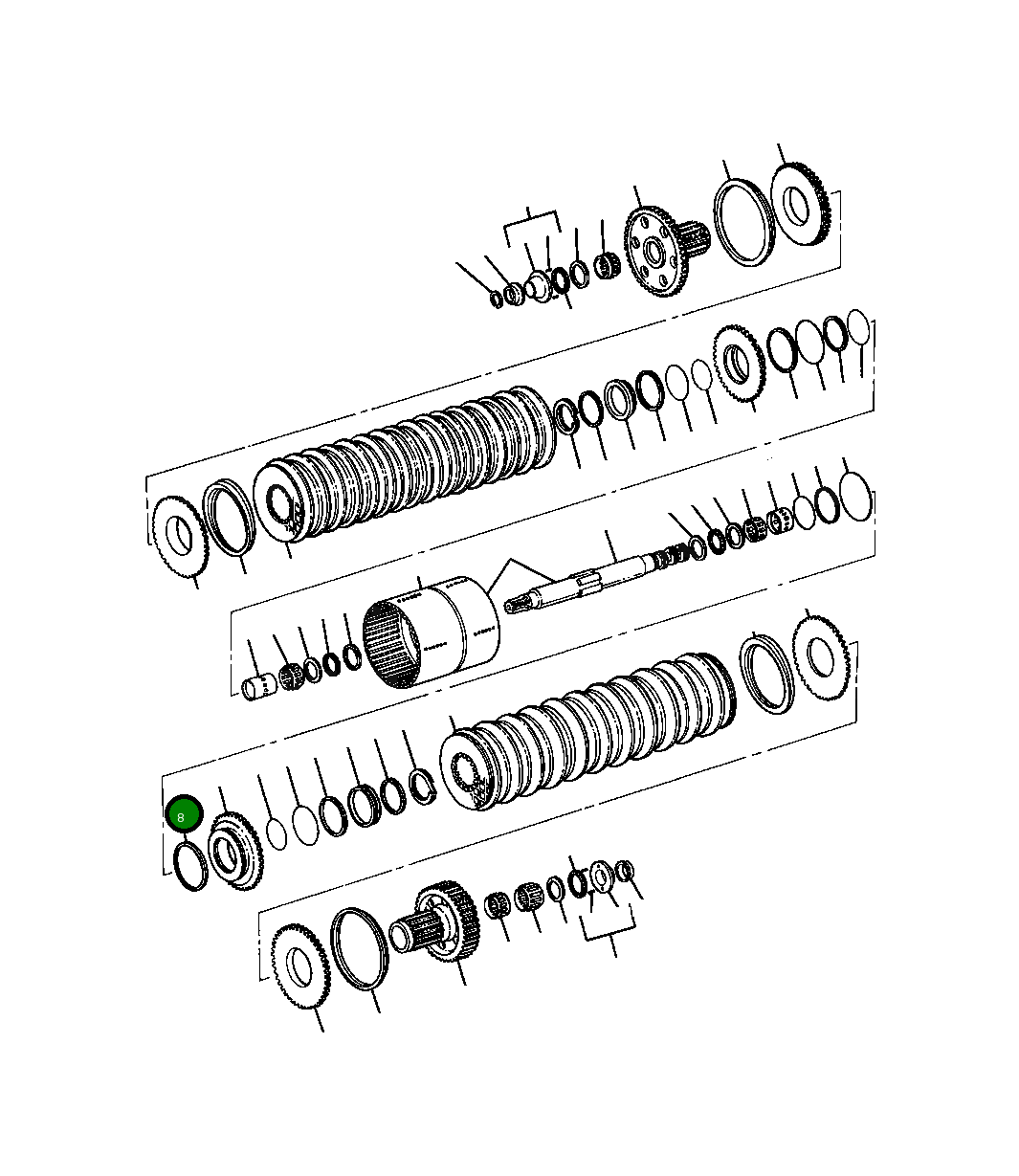 Кольцо 931 160 C1  Komatsu