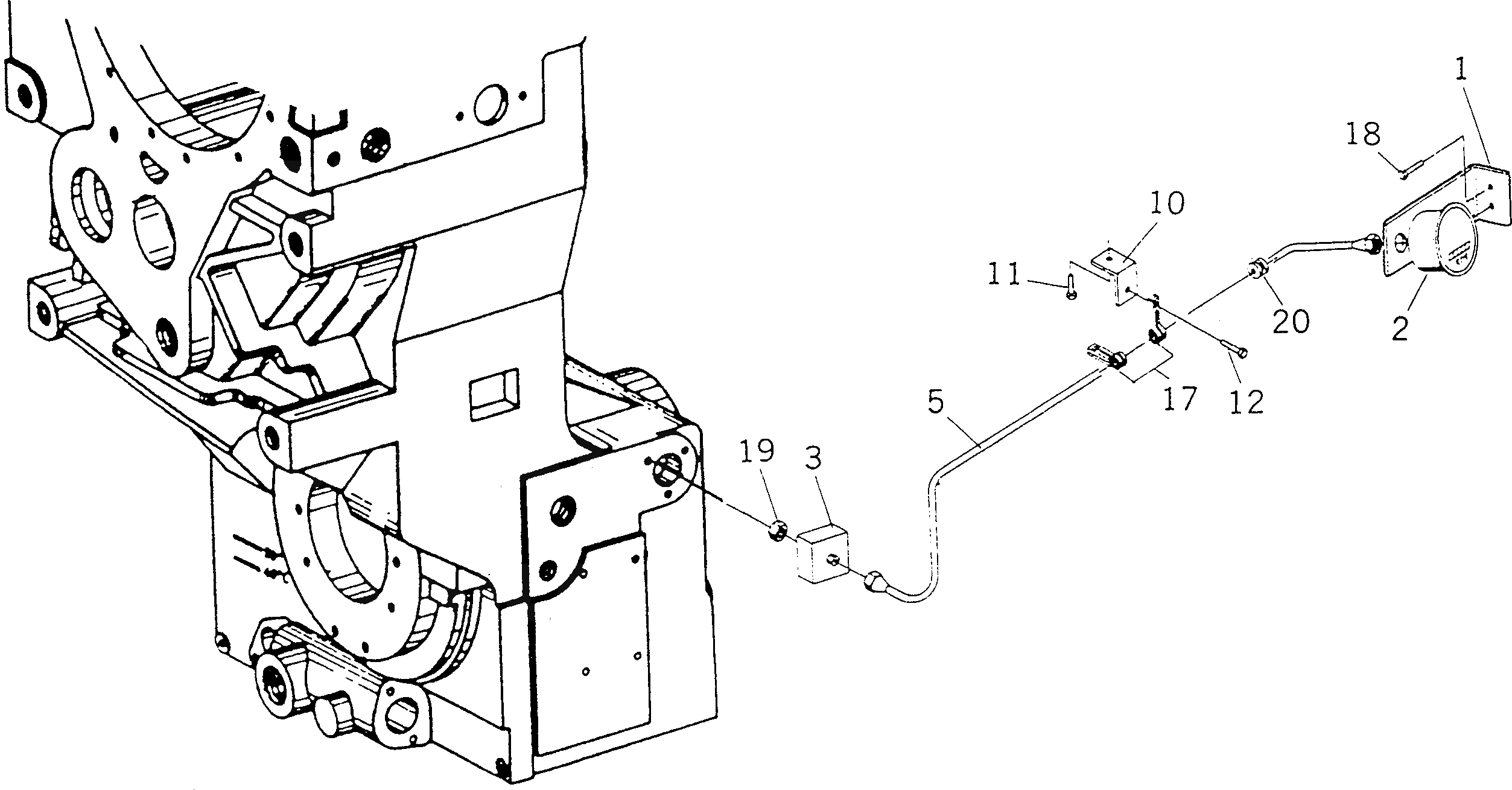 Болт BW061456 Komatsu