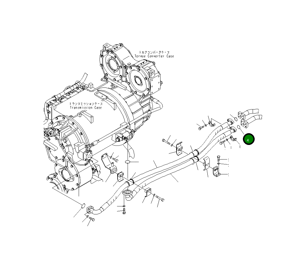 Кольцо уплотнительное (O-Ring) 07000-B3038 Komatsu