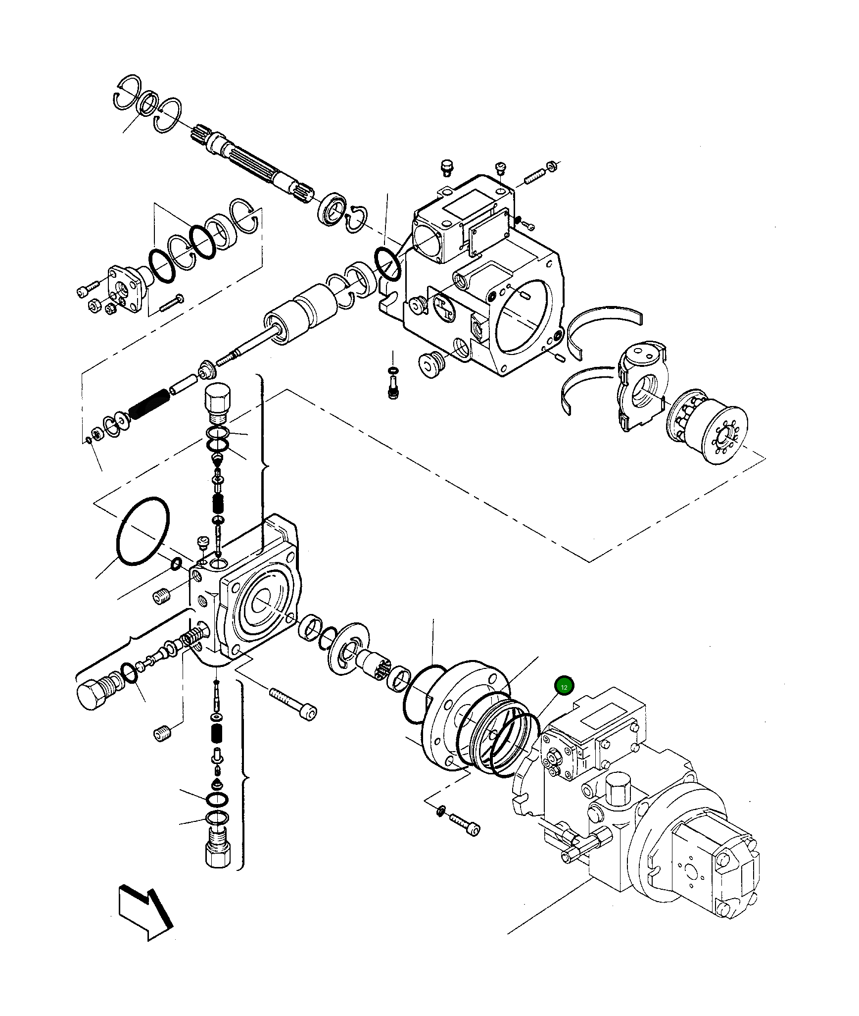 Кольцо уплотнительное (O-Ring) 840225159 Komatsu