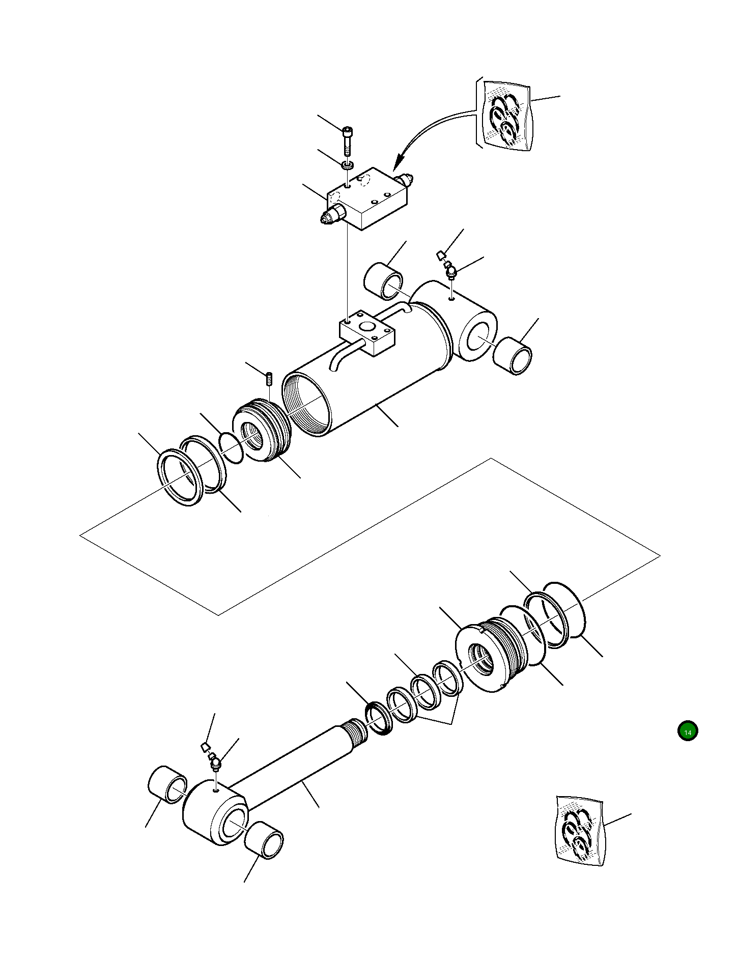 Кольцо уплотнительное (O-Ring) FDT1401088 Komatsu