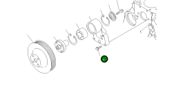 Болт 6732-61-3170 Komatsu