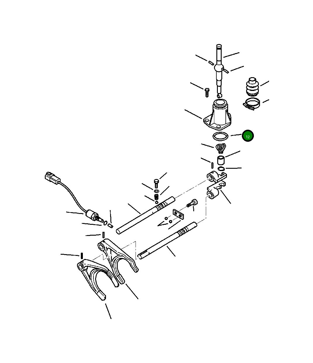 Кольцо уплотнительное (O-Ring) CA0028205 Komatsu