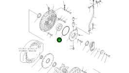 Кольцо уплотнительное (O-Ring) 07000-35370 Komatsu