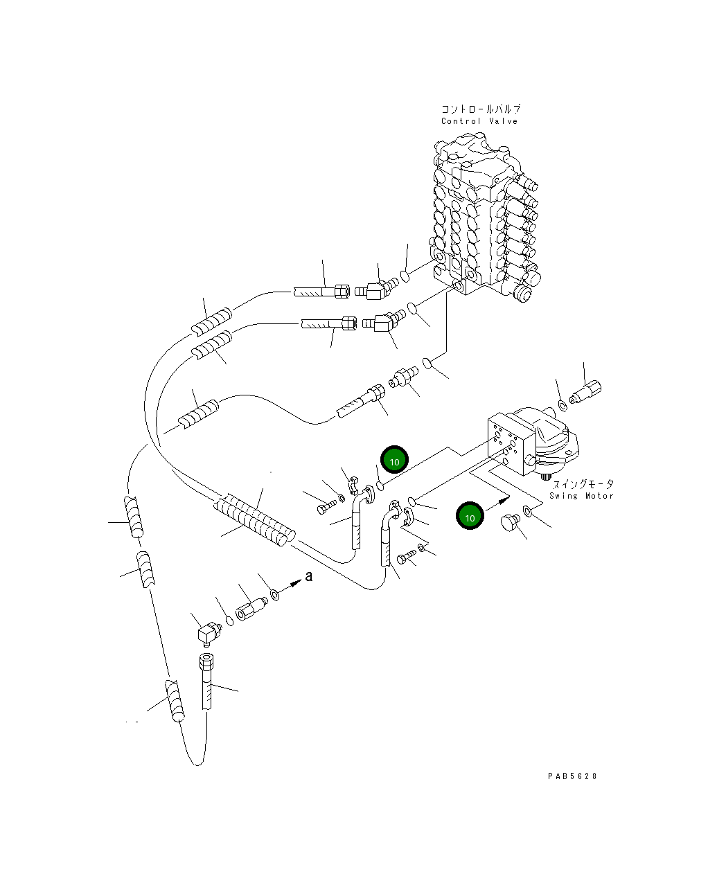 Кольцо уплотнительное (O-Ring) 21P-62-K2460 Komatsu