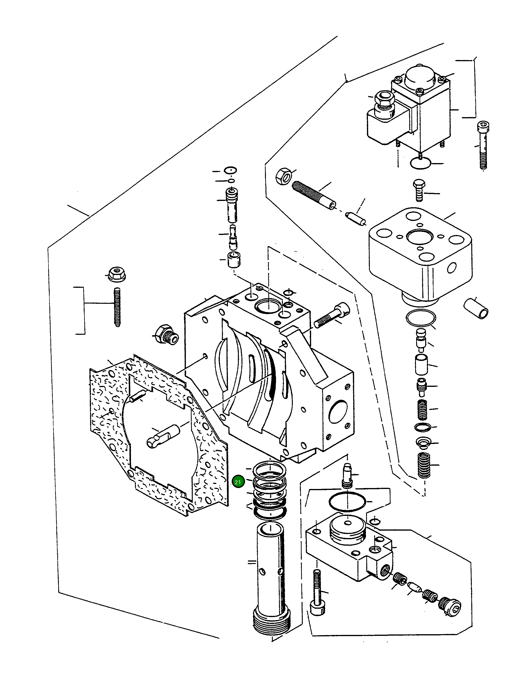 Кольцо 4915094M1 Komatsu